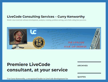 Tablet Screenshot of livecodeconsulting.com